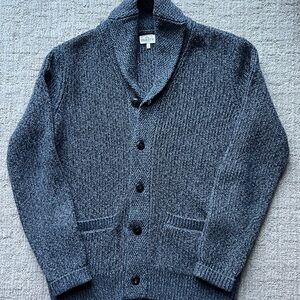Faherty Shawl Collar Cardigan Sweater Mens S